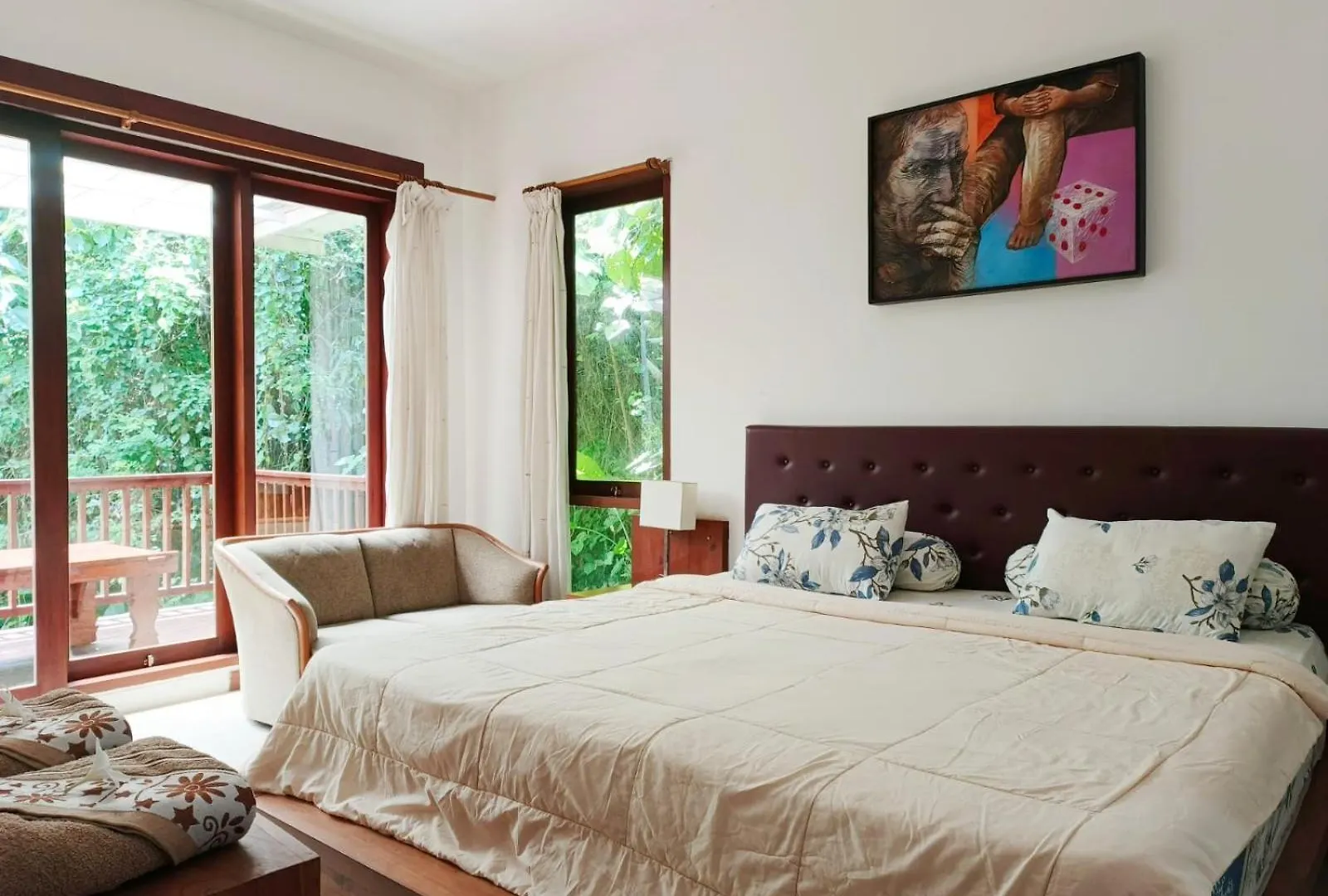 Lodge Malathi Homey House With Green View Ubud
